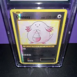 Chansey Pokemon 2016 Evolutions 70/108 Reverse Holo XY - CGC 9.5 MINT+ - Image 2