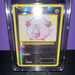 Chansey Pokemon 2016 Evolutions 70/108 Reverse Holo XY - CGC 9.5 MINT+ - Image 3