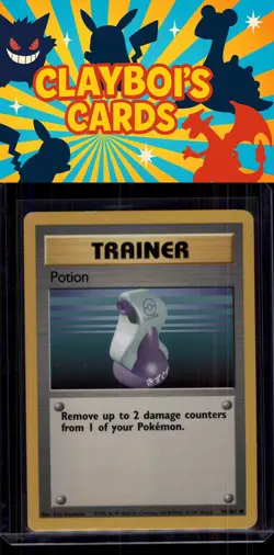 Potion Base Set Pokemon 094/102 Common Lightly played - Image 1