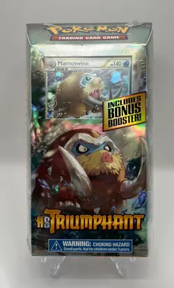 (402778) Pokemon HeartGold SoulSilver Triumphant - Factory Sealed Deck - Image 1