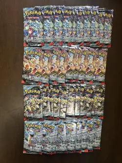 Pokemon Scarlet & Violet Stellar Crown Loose Booster Packs - Image 2