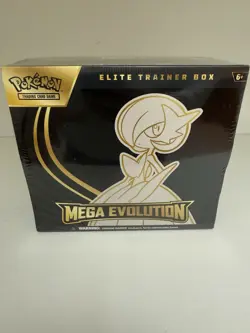 Pokemon TCG Mega Evolution Gardevoir Elite Trainer Box Factory Sealed - Image 1