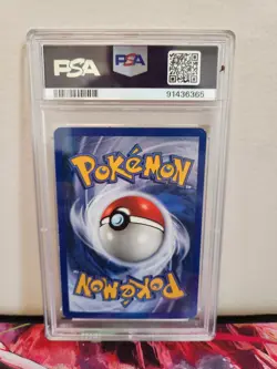 PSA 7 Gastly Reverse Foil 76/110 2002 Pokemon Legendary Collection - Image 2