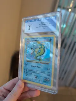 Pokemon TCG - Gyarados Holo - Shadowless Base Set - 6/102 - CGC - 5 Excellent - Image 3