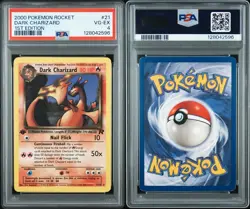 2000 POKEMON ROCKET | 1ST EDITION DARK CHARIZARD 21 - Image 3