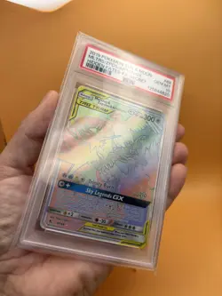 Pokemon Sun & Moon Hidden Fates Moltres Zapdos Articuno GX #69/68 PSA 10 Rainbow - Image 3