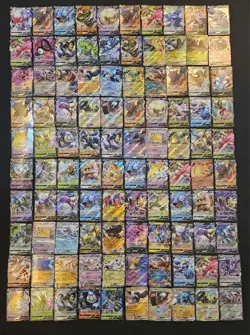 2025 Pokemon S.Chinese Gengar Gyarados Enamorus Honchkrow Flygon V Lot*100 M63 - Image 1