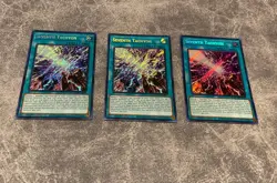 Yugioh Seventh Tachyon MZTM-EN016 1st Edition Secret Rare Near Mint X3 Playset - Image 1
