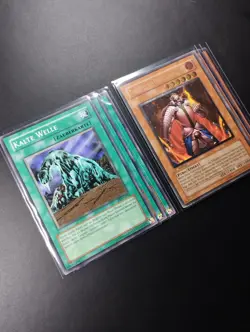 YUGIOH | 3 X THESTALOS THE FIRESTORM MONARCH (UMR) + 3 X COLD WAVE GERMAN VG-EX - Image 2