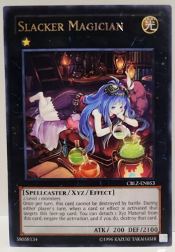 RARE Slacker Magician CBLZ-EN053 Yugioh Cosmo Blazer - LP - Image 1