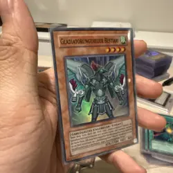 Yu-Gi-Oh! TCG German Gladiator Beast Bestiari CP07-DE004 Super Rare NM - Image 3