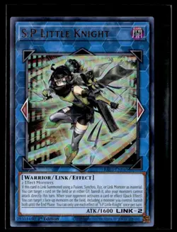 2024 YuGiOh Quarter Century Bonanza Ultra Rare 1st Edition S:P Little Knight - Image 1