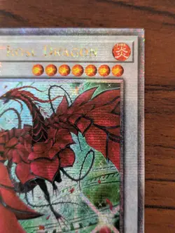 Yu-Gi-Oh! Black Rose Dragon Alt Art Quarter Century Secret Rare RA04-EN057 NM/LP - Image 5