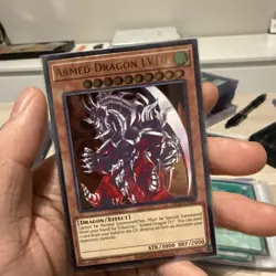 Yu-Gi-Oh! TCG Ultimate Rare Armed Dragon LV10 OP15-EN001 Near Mint English - Image 1