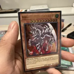 Yu-Gi-Oh! TCG Ultimate Rare Armed Dragon LV10 OP15-EN001 Near Mint English - Image 2