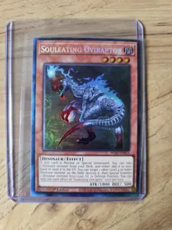 Souleating Oviraptor (CR) - 1st Edition Wild Survivors NM YuGiOh. WISU-EN012 - Image 1