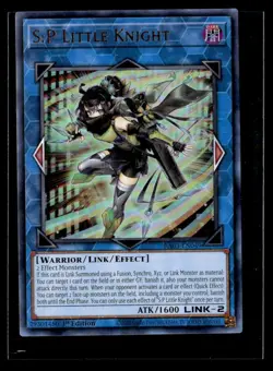 2024 YuGiOh Quarter Century Bonanza Ultra Rare 1st Edition S:P Little Knight - Image 1
