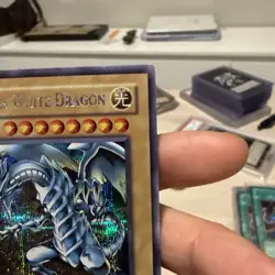 Yu-Gi-Oh! TCG Secret Rare Blue-Eyes White Dragon PCK-001 Near Mint English - Image 3