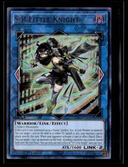 2024 YuGiOh Quarter Century Bonanza Ultra Rare 1st Edition S:P Little Knight - Image 1