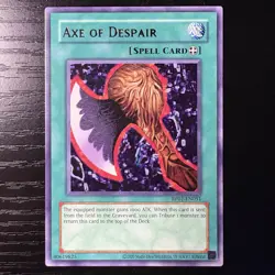 Yu-Gi-Oh! Axe Of Despair RP01-EN051 Unlimited Rare NM - Image 1