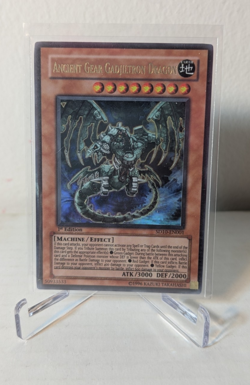 Ancient Gear Gadjiltron Dragon SD10-EN001 YuGiOh! Ultra Rare 1st Edition - NM - Image 1