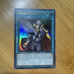 Yugioh! Crossout Designator RA02-EN063 Ultra Rare 1st Edition VLP/NM - Image 1