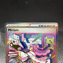 Pokemon TCG Miriam Holo Card 251/198 Scarlet & Violet Base Set NM - Image 3