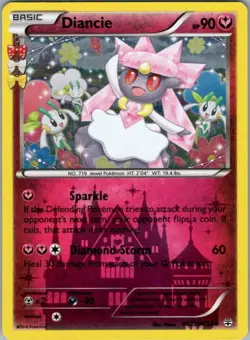 Pokemon Card Diancie RC22/RC32 Uncommon Generations: Radiant Collection NM - Image 1