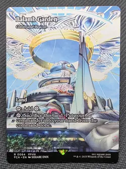 MTG Command Beacon- DAMAGED -FINAL FANTASY Through the Ages Magic Card # 64 - Image 1