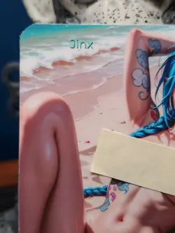 1/1 Only 1 Made Jinx Beach NSFW F/N Arcane Legends Lonestar Customs Waifu Card - Image 2