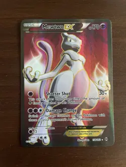 Mewtwo EX - 158/162 - Pokemon Breakthrough XY Full Art Ultra Rare Card - LP - Image 1