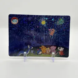 Pokemon VENDING PRISM Foil Rare JAPANESE Anime HOLO Sticker Card #434 #440 - Image 1