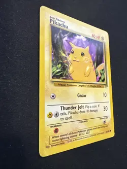 Pokemon Pikachu TCG Yellow Cheeks Base Set Promo Card E3 - Image 5
