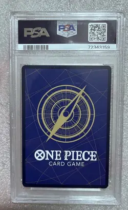 Uta - 2022 One Piece Card Game JPN. TCG CCG Paramount War OP02-120 SEC PSA 8 - Image 2