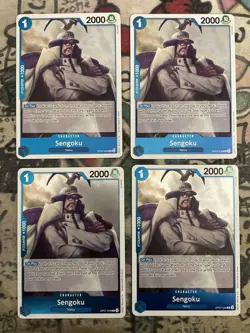 4x Sengoku One Piece Card Game 500 Years In The Future OP07-046 Playset - Image 1