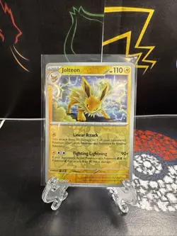 Jolteon Reverse Holo NM 135/165 Scarlet & Violet 151 Pokemon Card - Image 1