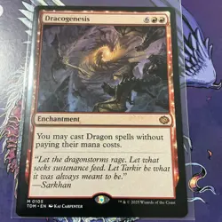 MTG Magic the Gathering Dracogenesis (105/471) Tarkir Dragonstorm NM Mythic Card - Image 5