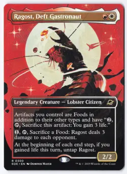 Ragost, Deft Gastronaut (Borderless) R Edge of Eternities 300 NM - Image 1