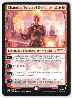 Chandra, Torch of Defiance M Unique and Miscellaneous Promos 6 NM - Image 1