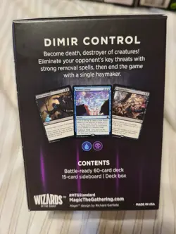 MTG Magic Dimir Control Standard Challenger Deck 2022 Factory Sealed SEE PICS - Image 2