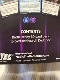 MTG Magic Dimir Control Standard Challenger Deck 2022 Factory Sealed SEE PICS - Image 4