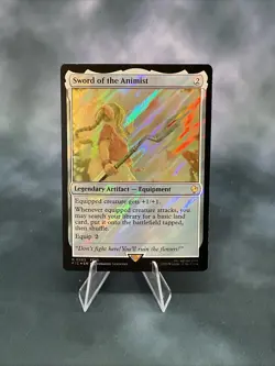 Sword of the Animist (Surge Foil) Commander: Final Fantasy Foil - Image 1
