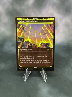 Hall of the Bandit Lord (Neon Yellow) Secret Lair Drop Foil - Image 1