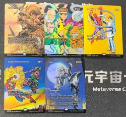 Magic MTG Hunter's Insight Nine Lives Foil Borderless Marvel Spider-Man Lot*5 - Image 1