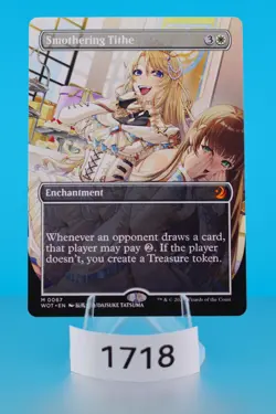 Smothering Tithe (Anime Borderless) Wilds of Eldraine: Enchanting Tales Regular - Image 1