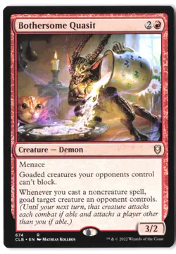 Bothersome Quasit 674 CLB MTG NM - Image 1