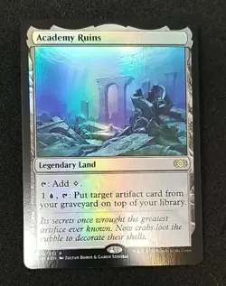 MTG Magic the Gathering Academy Ruins FOIL 309/332 Double Masters NM/PackFresh - Image 1