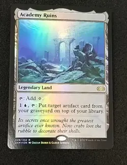MTG Magic the Gathering Academy Ruins FOIL 309/332 Double Masters NM/PackFresh - Image 4