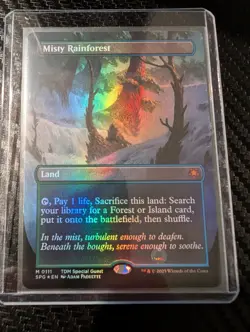 Misty Rainforest (Borderless) Special Guests Foil - Image 1