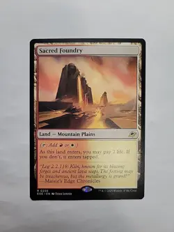MTG - Sacred Foundry Edge of Eternities Regular R#0256 - Image 1